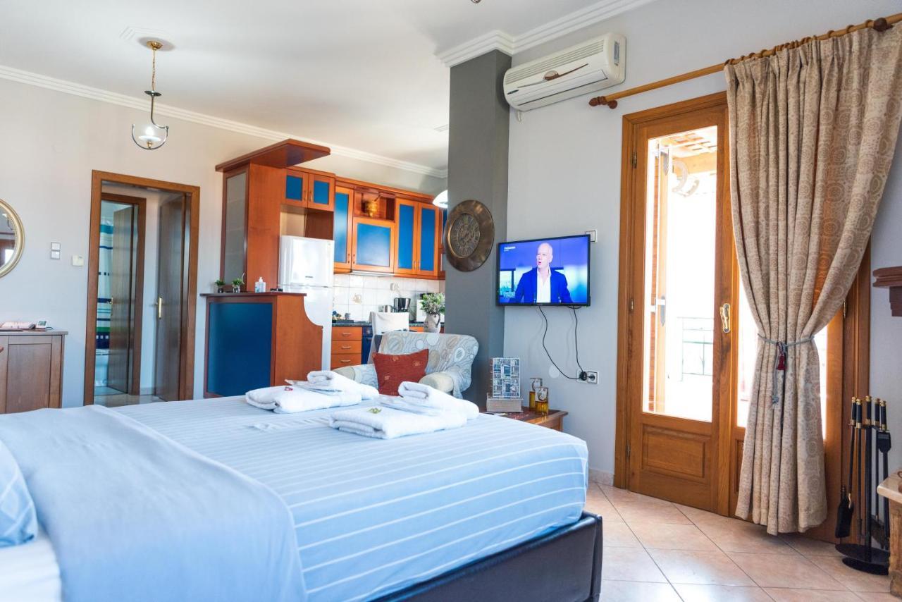 Athena'S Luxury Place Agria Exterior foto
