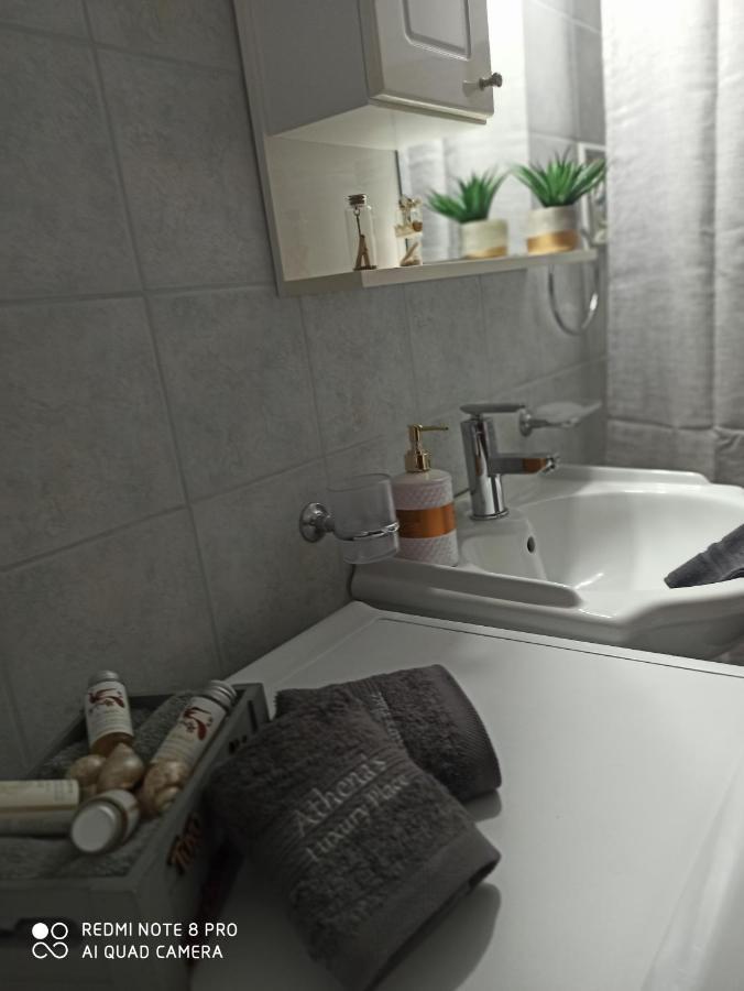 Athena'S Luxury Place Agria Exterior foto